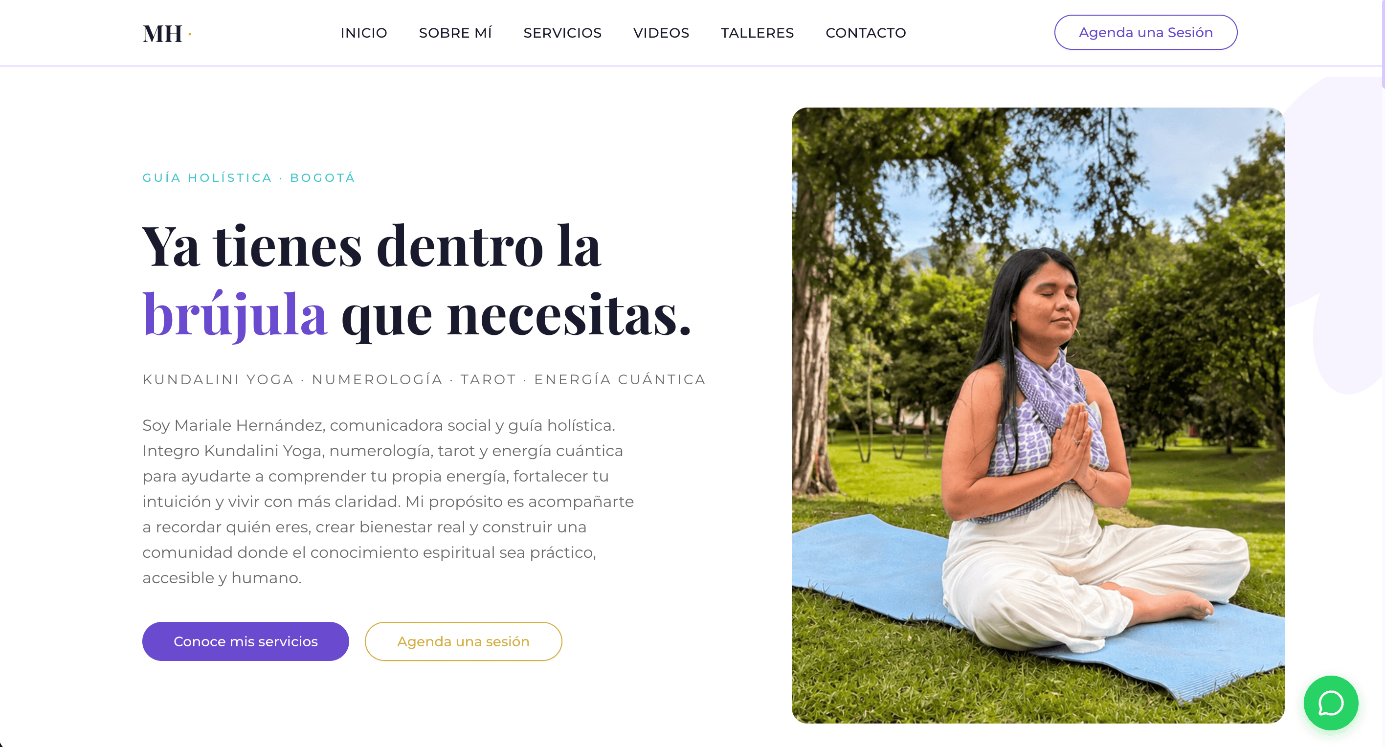 marialehernandezg.com · Freelance preview
